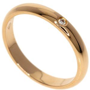 Cartier Classic Wedding Ring with 1 Diamond #47 in 18K Pink Gold for Women